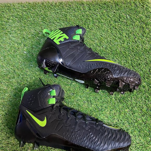 Nike Force Savage Pro Mid Oregon Ducks PE Promo Sample Cleats Mens 14 AQ9099-033 main image 4